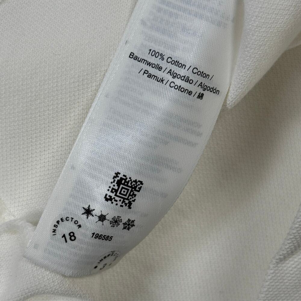 Fred Perry Short Sleeve Slim Fit Twin Tipped Polo Shirt, White Medium $110 - Picture 9 of 9